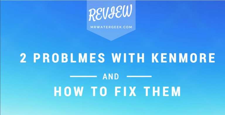 Kenmore Water Softener Review