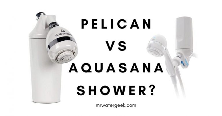 Pelican vs Aquasana Shower Filters COMPARED