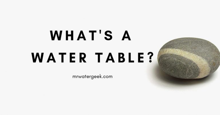 What's A Water Table